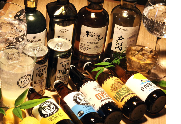 広島鉄板焼炭火焼 八黒 飲み放題メニュー